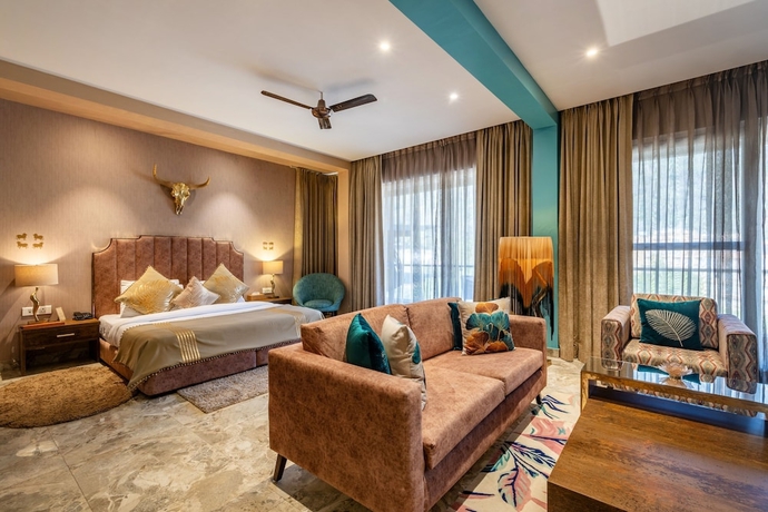 Imagen de la habitación del Hotel Antalya, Rishikesh. Foto 2