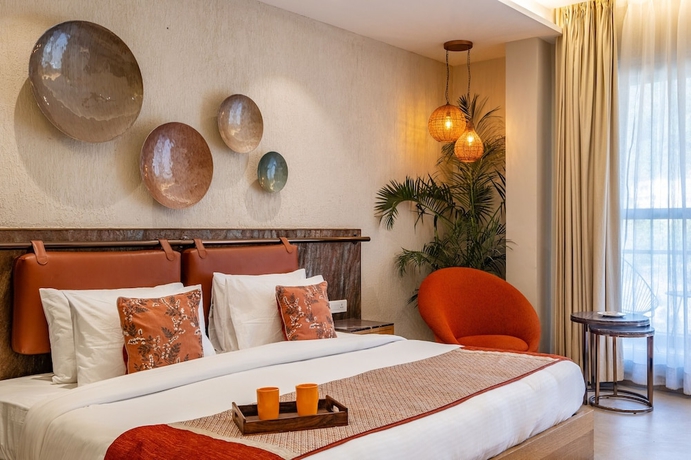 Imagen de la habitación del Hotel Antalya, Rishikesh. Foto 17