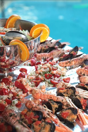 Imagen del bar/restaurante del Hotel Antibes, Riccione. Foto 2