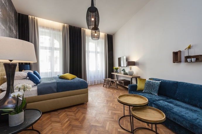 Imagen de la habitación del Hotel Antik, Praga. Foto 14