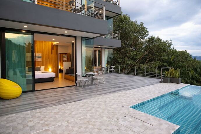 Imagen de la habitación del Hotel Ao Luek Panoramic Pool Villa. Foto 14