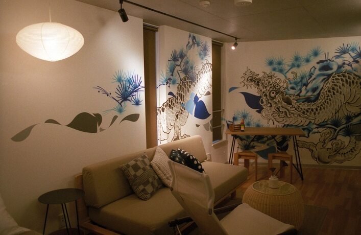 Imagen general del Hotel Aoca Sanno Apartment Of Contemporary Art. Foto 5