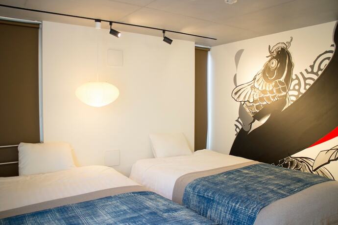 Imagen general del Hotel Aoca Sanno Apartment Of Contemporary Art. Foto 8