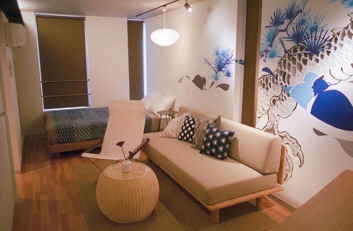 Imagen general del Hotel Aoca Sanno Apartment Of Contemporary Art. Foto 10
