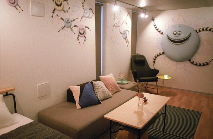 Imagen de la habitación del Hotel Aoca Sanno Apartment Of Contemporary Art. Foto 13
