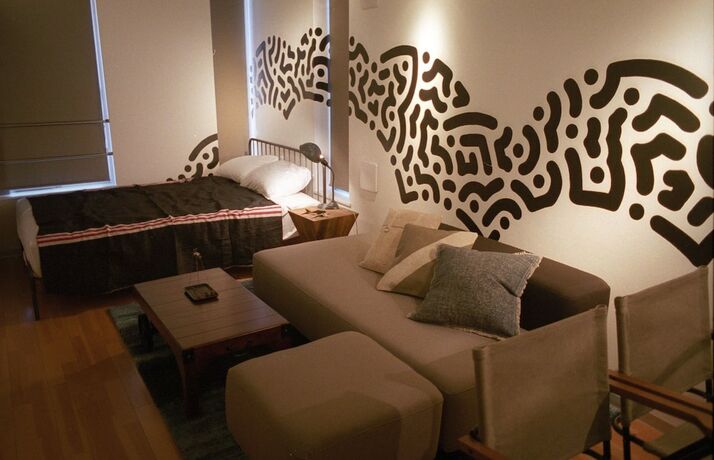 Imagen de la habitación del Hotel Aoca Sanno Apartment Of Contemporary Art. Foto 18