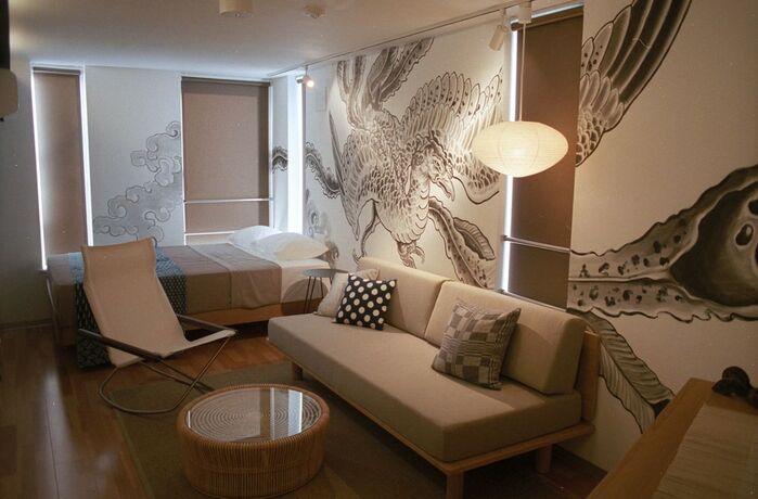 Imagen de la habitación del Hotel Aoca Sanno Apartment Of Contemporary Art. Foto 25