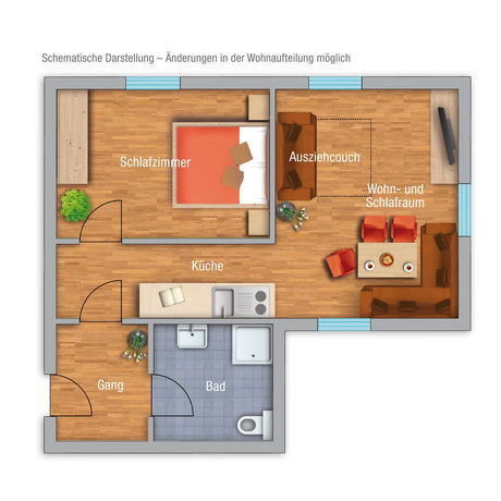 Imagen de la habitación del Hotel Apart Fliana. Foto 3