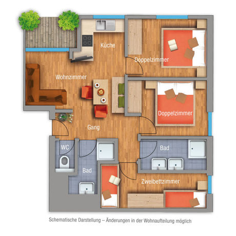 Imagen de la habitación del Hotel Apart Fliana. Foto 7