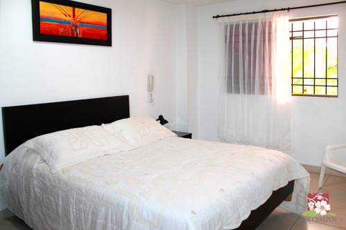 Imagen de la habitación del Hotel Apartahotel Los Cerezos. Foto 5