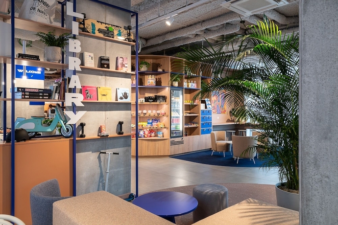 Imagen de los interiores del Hotel Apartamento Adagio Access Gent Centrum Dampoort. Foto 16