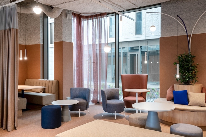 Imagen del bar/restaurante del Hotel Apartamento Adagio Access Gent Centrum Dampoort. Foto 5