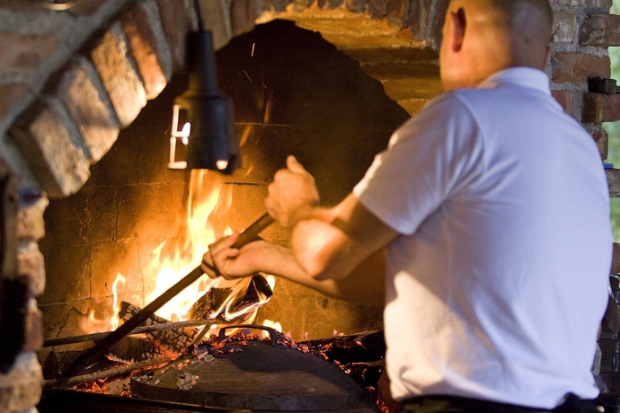 Imagen del bar/restaurante del Hotel Apartamento Etno Garden apartment and rooms. Foto 4