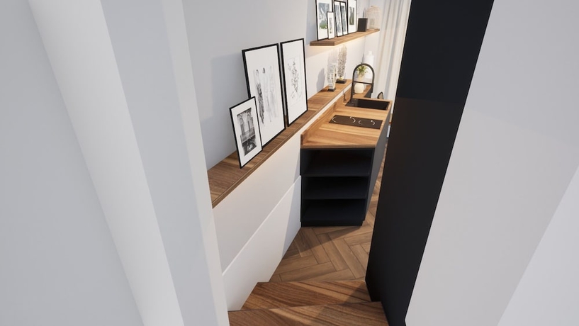 Imagen de la habitación del Hotel Apartamento Makom Montmartre. Foto 10