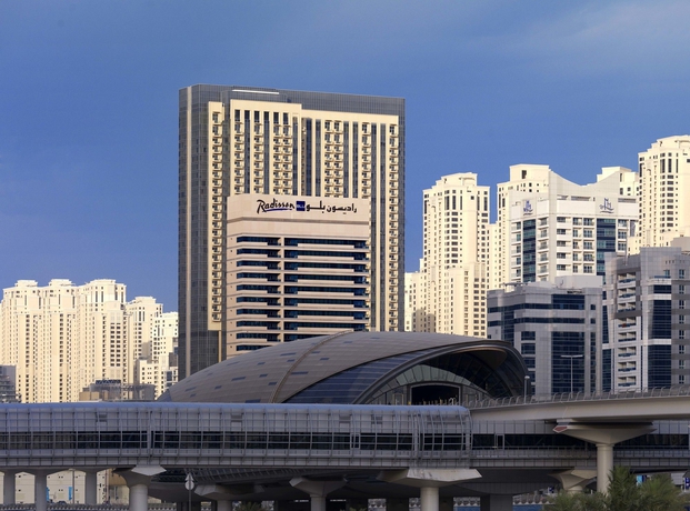 Imagen general del Hotel Apartamento Radisson Blu Residence, Dubai Marina. Foto 1