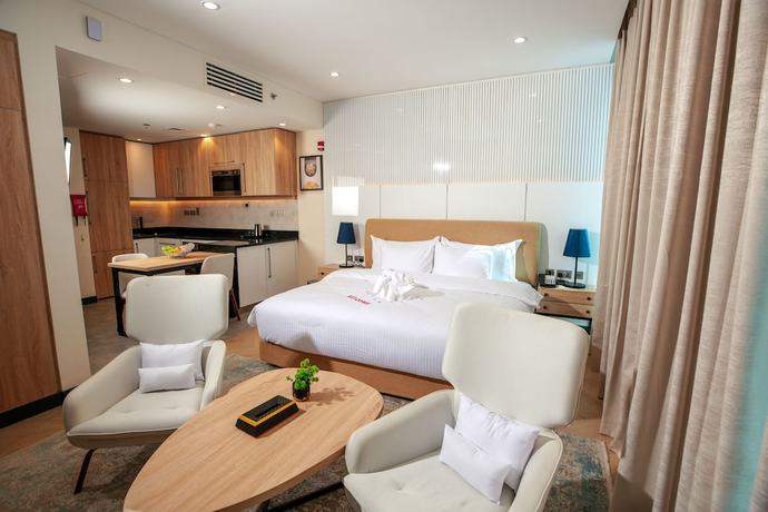 Imagen de la habitación del Hotel Apartamento Royal Mansoura Residence Hotel. Foto 4