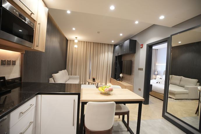 Imagen de la habitación del Hotel Apartamento Royal Mansoura Residence Hotel. Foto 10