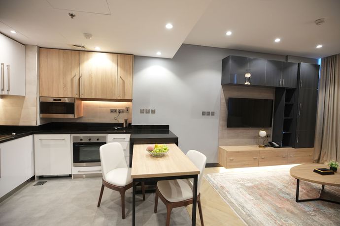 Imagen de la habitación del Hotel Apartamento Royal Mansoura Residence Hotel. Foto 16