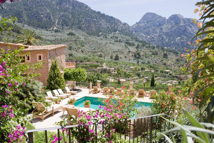 Imagen de la piscina del Hotel Apartamento Sa Tanqueta De Fornalutx - Adults Only. Foto 10