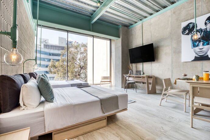 Imagen de la habitación del Hotel Apartamento UTOPIC Polanco by ULIV. Foto 19