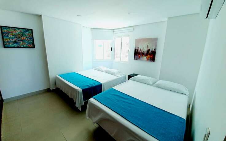 Imagen de la habitación del Hotel Apartamento Vacacional en Bocagrande. Foto 8