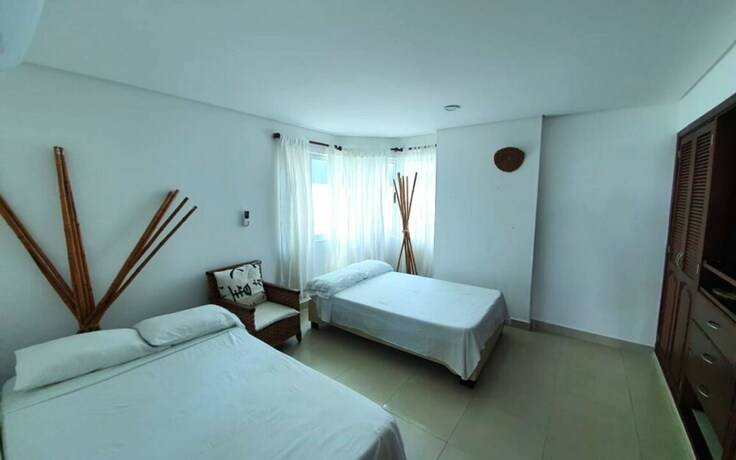 Imagen de la habitación del Hotel Apartamento Vista a la Playa Cartagena. Foto 11