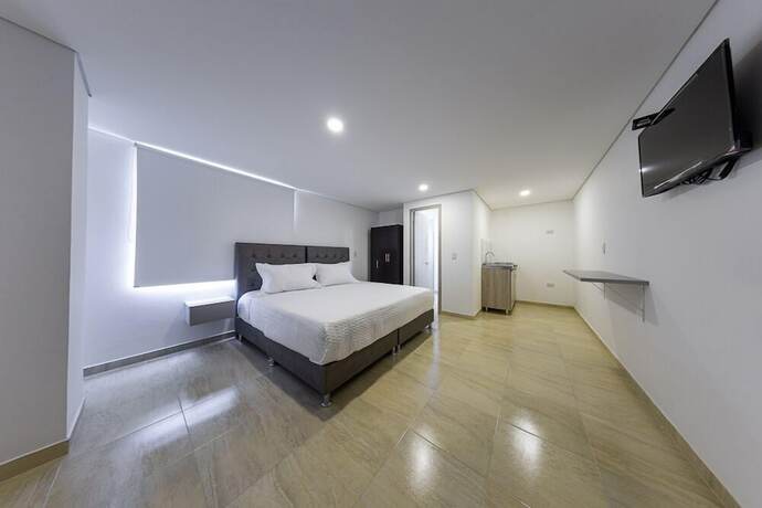 Imagen de la habitación del Hotel Apartasuite Galery FC. Foto 20