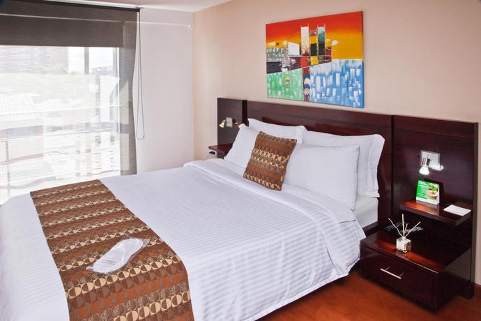 Imagen de la habitación del Hotel Aparta-suites Mirador Del Recuerdo. Foto 6