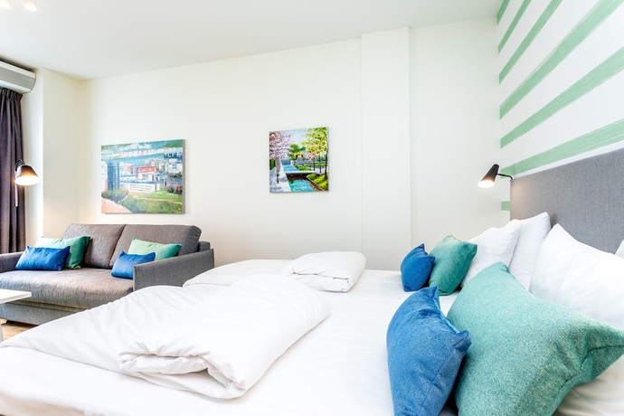 Imagen de la habitación del Hotel Apartdirect Hammarby Sjöstad. Foto 9