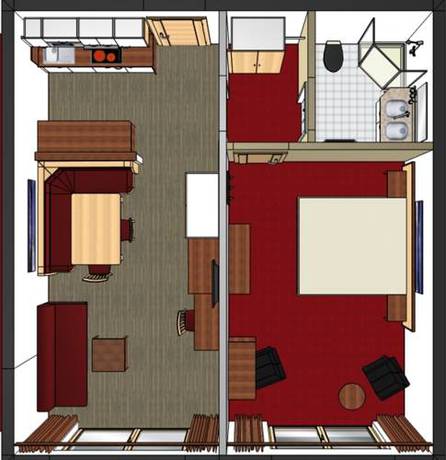 Imagen de la habitación del Hotel Aparthaus Gondeblick. Foto 6