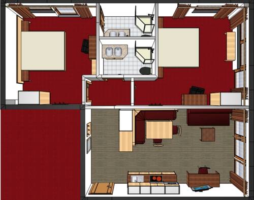 Imagen de la habitación del Hotel Aparthaus Gondeblick. Foto 8