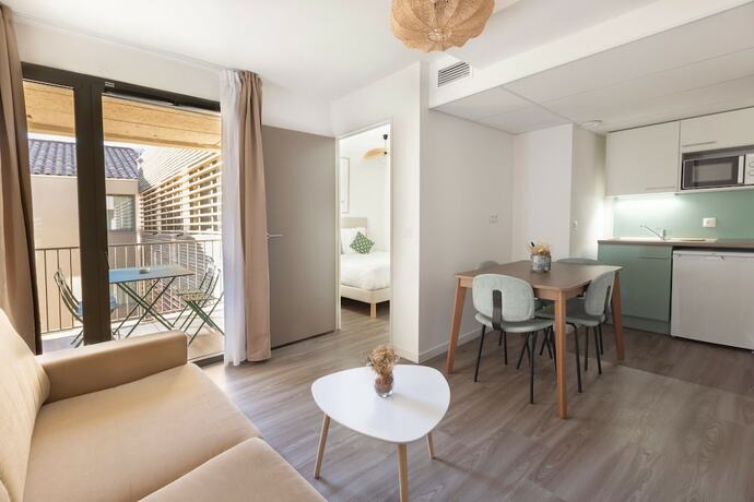 Imagen de la habitación del Hotel Aparthotel Adagio Access Aix-en-Provence Universit&eacute;. Foto 19