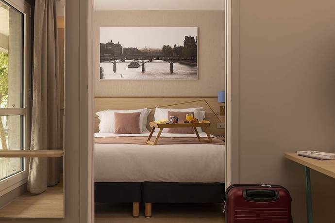 Imagen de la habitación del Hotel Aparthotel Adagio Paris Boulogne. Foto 8