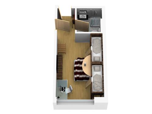 Imagen de la habitación del Hotel Aparthotel Backstage. Foto 7