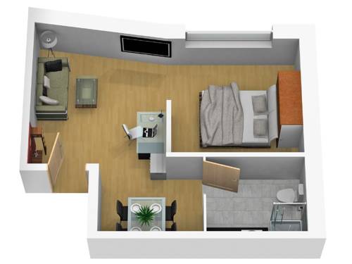 Imagen de la habitación del Hotel Aparthotel Backstage. Foto 9