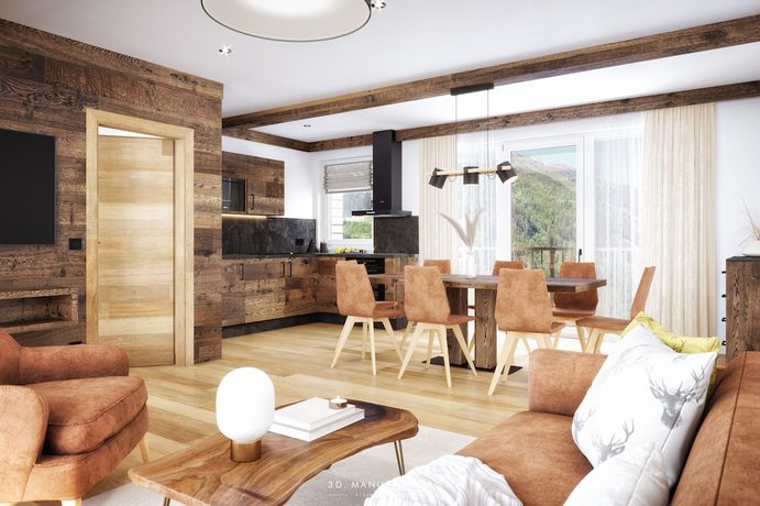 Imagen de la habitación del Hotel Aparthotel Golden Lodges Rauris. Foto 7