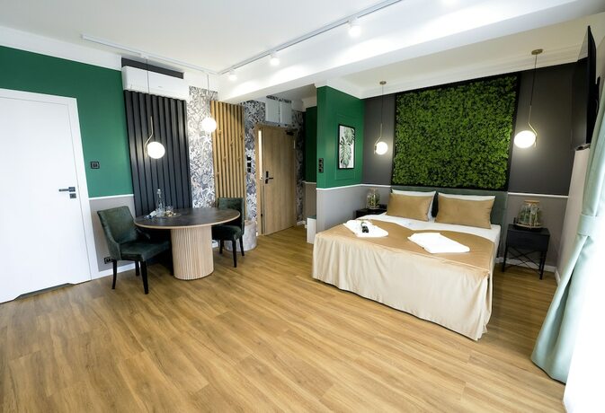 Imagen de la habitación del Hotel Aparthotel Green Concrete. Foto 18