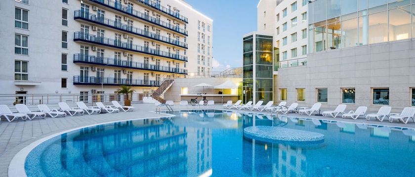 Imagen de la piscina del Hotel Apart-hotel Imeretinskiy - The Coastline Complex. Foto 13