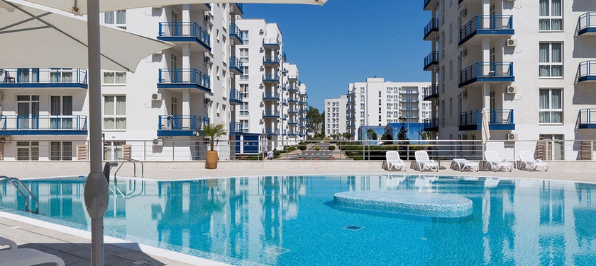 Imagen de la piscina del Hotel Apart-hotel Imeretinskiy - The Coastline Complex. Foto 15