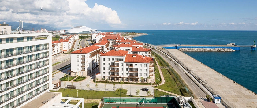 Imagen de los exteriores del Hotel Apart-hotel Imeretinskiy - The Coastline Complex. Foto 7