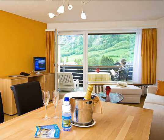 Imagen de la habitación del Hotel Aparthotel dala Leukerbad. Foto 11