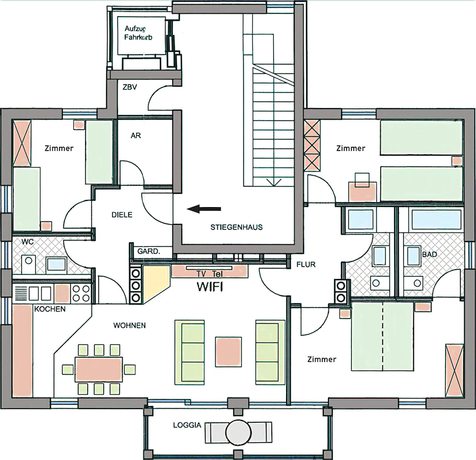 Imagen de la habitación del Hotel Aparthotel der Gletscherblick, E&szlig;reithd&ouml;rfl. Foto 4