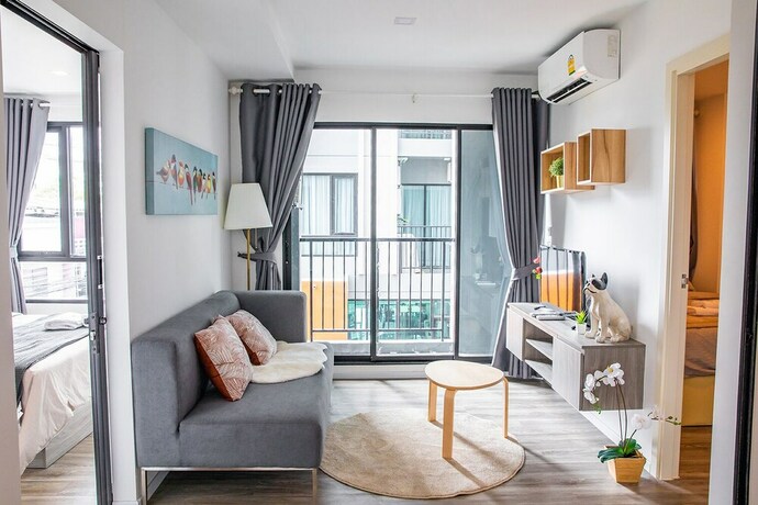 Imagen general del Hotel Apartment 450m From Bts With Sky Pool - Bkbloft1. Foto 4