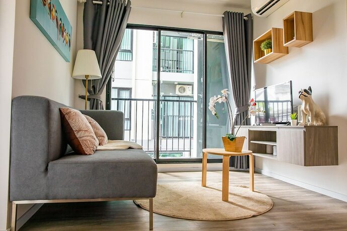 Imagen general del Hotel Apartment 450m From Bts With Sky Pool - Bkbloft1. Foto 17