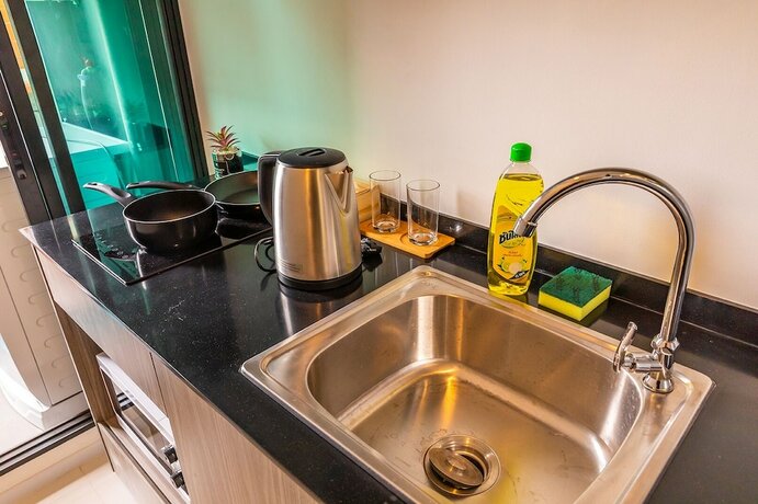 Imagen general del Hotel Apartment 450m From Bts With Sky Pool - Bkbloft3. Foto 9