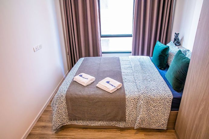 Imagen de la habitación del Hotel Apartment 450m From Bts With Sky Pool - Bkbloft6. Foto 4