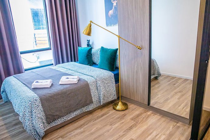 Imagen de la habitación del Hotel Apartment 450m From Bts With Sky Pool - Bkbloft6. Foto 5
