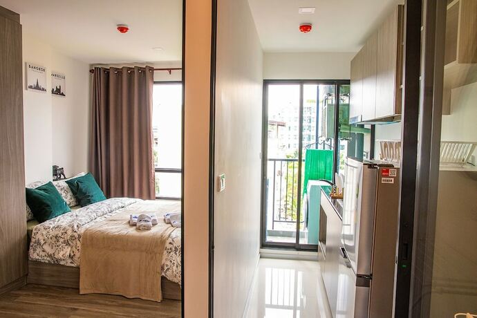 Imagen general del Hotel Apartment 450m From Bts With Sky Pool - Bkbloft7. Foto 11