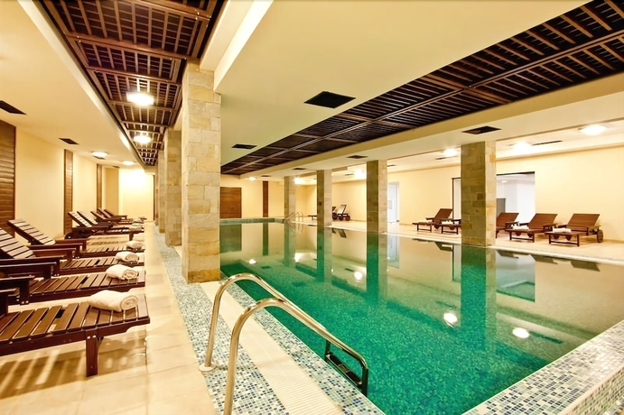 Imagen de la piscina del Hotel Apartment Tourist Complex and Spa Astera Bansko. Foto 18