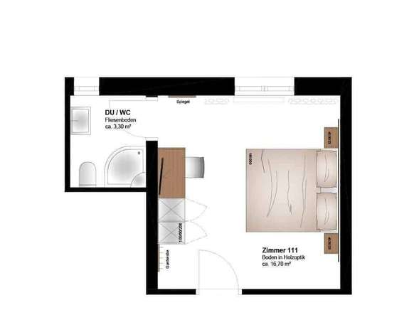 Imagen de la habitación del Hotel Apartmenthotel Sonnenhof. Foto 5